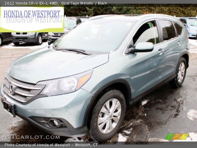 2012 Honda CR-V EX-L 4WD in Opal Sage Metallic