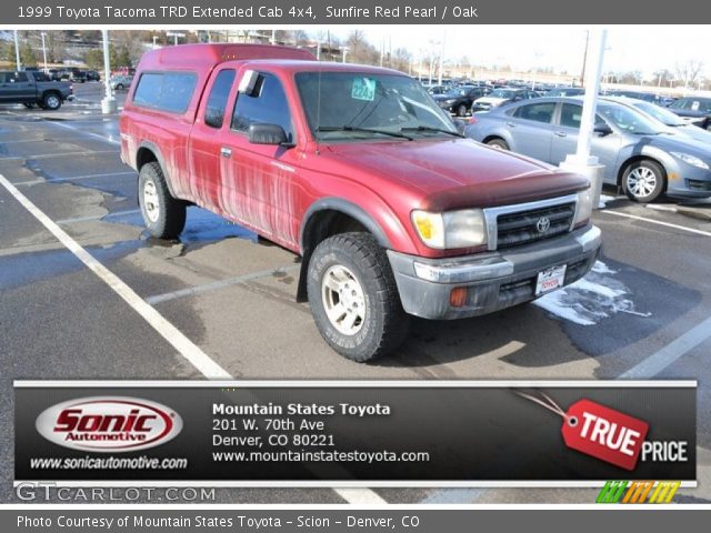 1999 Toyota Tacoma TRD Extended Cab 4x4 in Sunfire Red Pearl