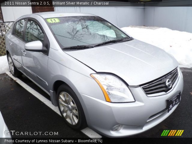 2011 Nissan Sentra 2.0 S in Brilliant Silver Metallic
