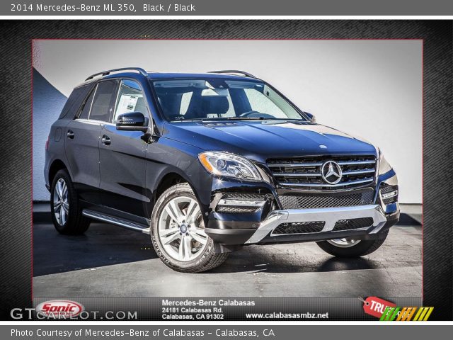 2014 Mercedes-Benz ML 350 in Black