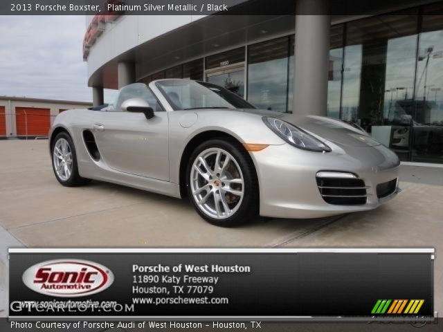 2013 Porsche Boxster  in Platinum Silver Metallic
