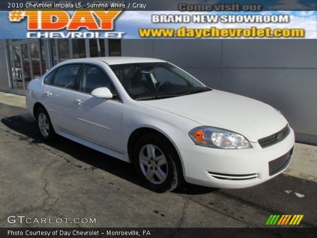 2010 Chevrolet Impala LS in Summit White