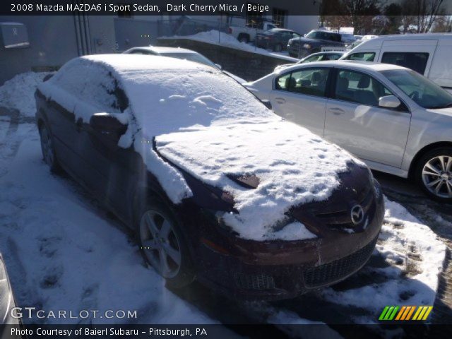 2008 Mazda MAZDA6 i Sport Sedan in Dark Cherry Mica