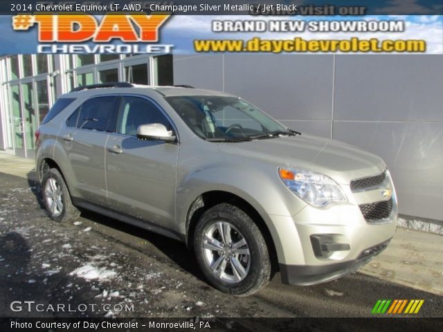 2014 Chevrolet Equinox LT AWD in Champagne Silver Metallic
