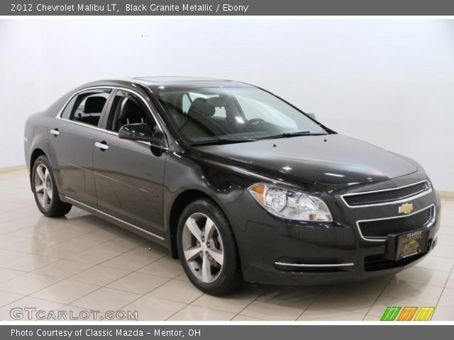 2012 Chevrolet Malibu LT in Black Granite Metallic