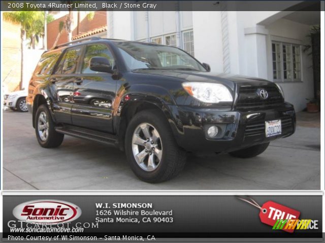 2008 Toyota 4Runner Limited in Black