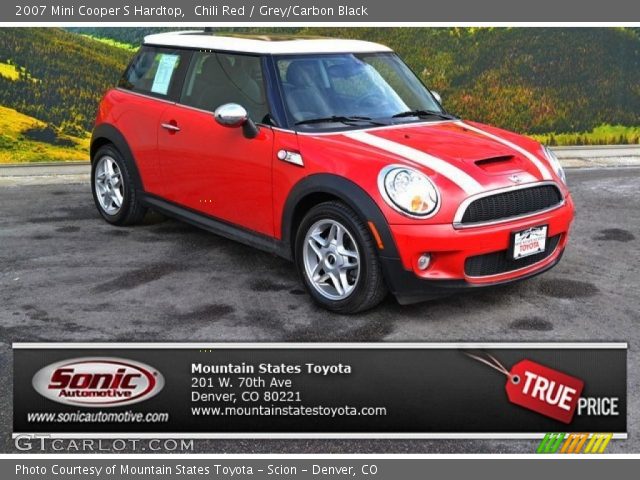 2007 Mini Cooper S Hardtop in Chili Red