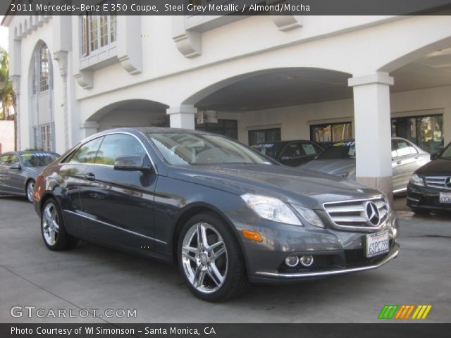 2011 Mercedes-Benz E 350 Coupe in Steel Grey Metallic