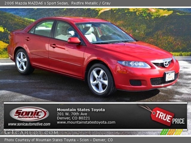 2006 Mazda MAZDA6 s Sport Sedan in Redfire Metallic