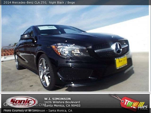 2014 Mercedes-Benz CLA 250 in Night Black