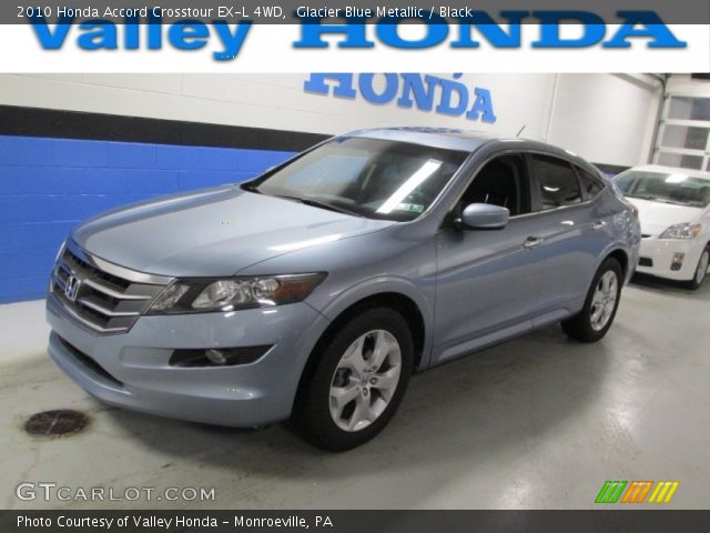 2010 Honda Accord Crosstour EX-L 4WD in Glacier Blue Metallic