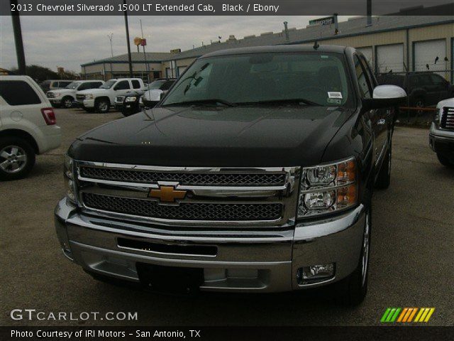 2013 Chevrolet Silverado 1500 LT Extended Cab in Black