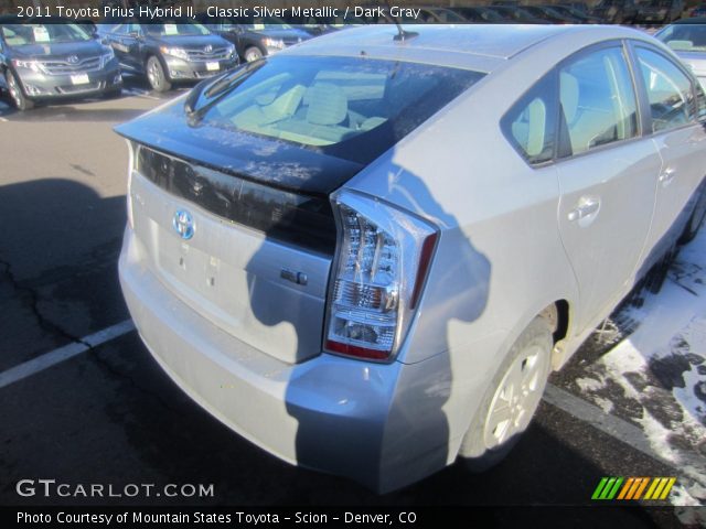 2011 Toyota Prius Hybrid II in Classic Silver Metallic