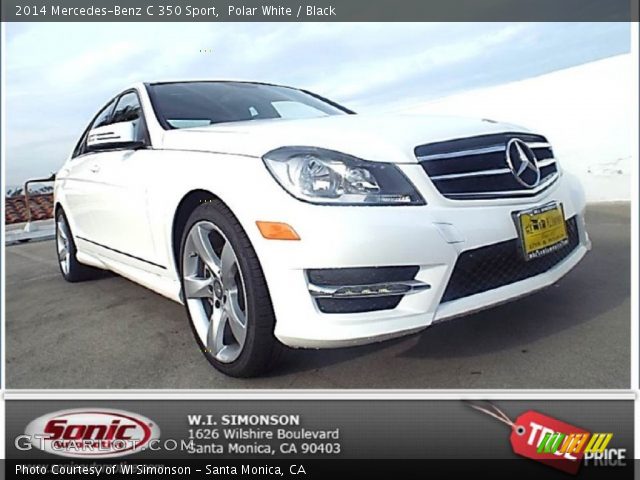 2014 Mercedes-Benz C 350 Sport in Polar White
