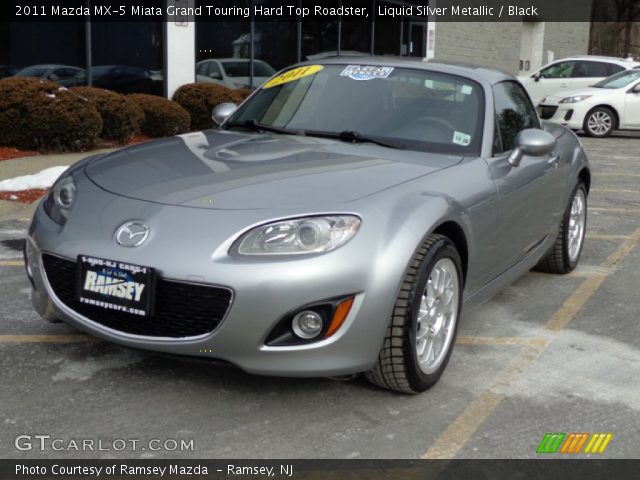 2011 Mazda MX-5 Miata Grand Touring Hard Top Roadster in Liquid Silver Metallic