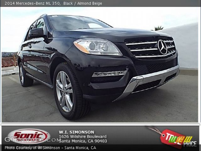 2014 Mercedes-Benz ML 350 in Black