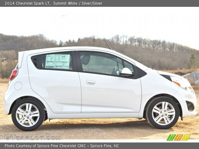 2014 Chevrolet Spark LT in Summit White