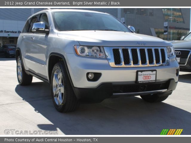 2012 Jeep Grand Cherokee Overland in Bright Silver Metallic