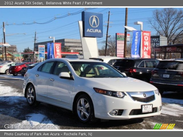 2012 Acura TSX Sedan in Bellanova White Pearl