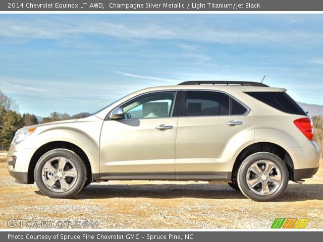 2014 Chevrolet Equinox LT AWD in Champagne Silver Metallic
