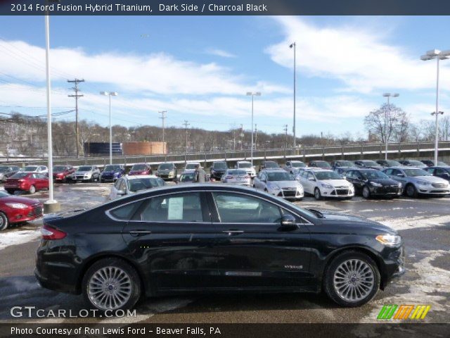 2014 Ford Fusion Hybrid Titanium in Dark Side