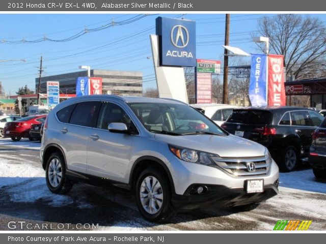 2012 Honda CR-V EX-L 4WD in Alabaster Silver Metallic