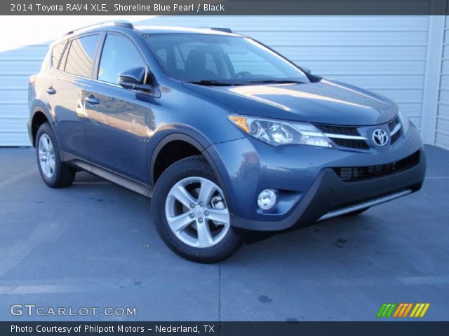 2014 Toyota RAV4 XLE in Shoreline Blue Pearl