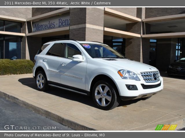 2011 Mercedes-Benz ML 350 4Matic in Arctic White