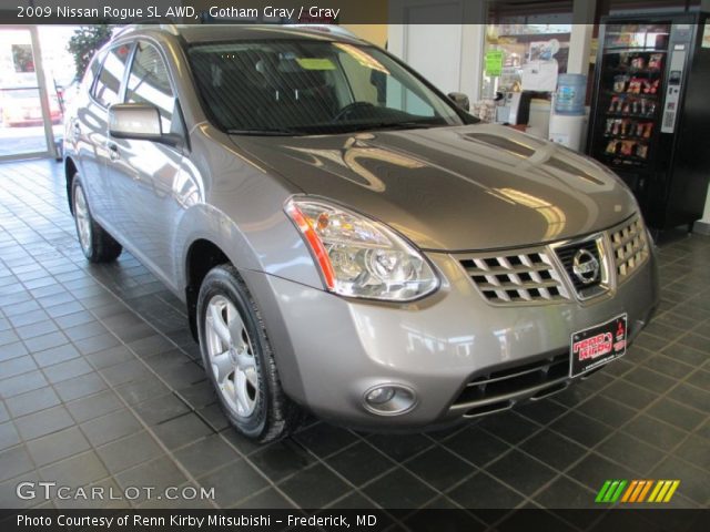 2009 Nissan Rogue SL AWD in Gotham Gray