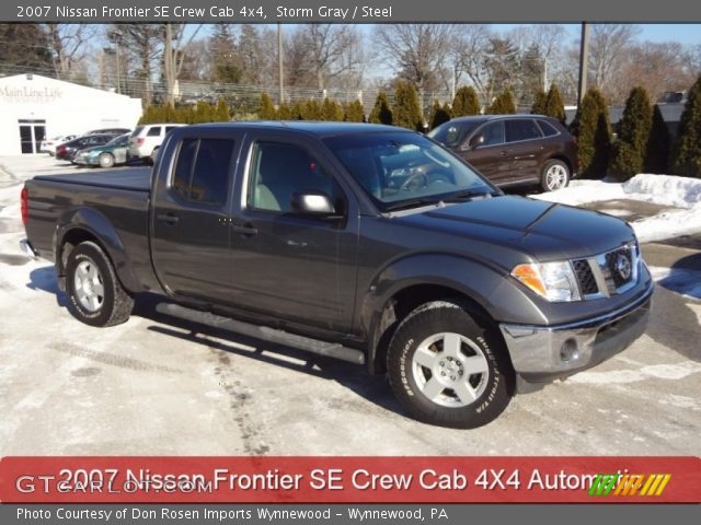 2007 Nissan Frontier SE Crew Cab 4x4 in Storm Gray
