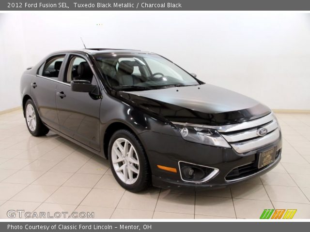 2012 Ford Fusion SEL in Tuxedo Black Metallic