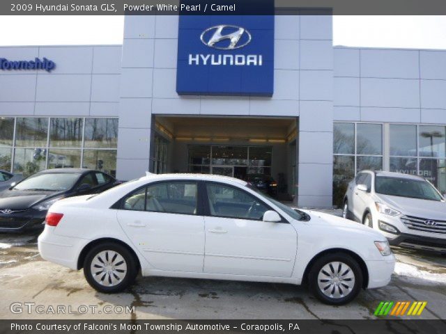 2009 Hyundai Sonata GLS in Powder White Pearl