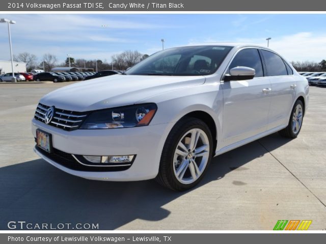 2014 Volkswagen Passat TDI SE in Candy White