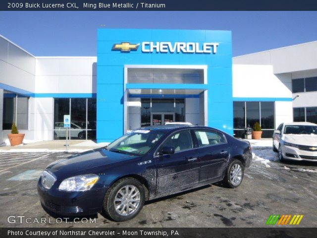 2009 Buick Lucerne CXL in Ming Blue Metallic