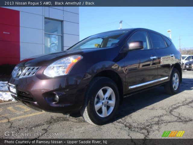 2013 Nissan Rogue S AWD in Black Amethyst