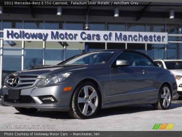 2011 Mercedes-Benz E 550 Cabriolet in Palladium Silver Metallic