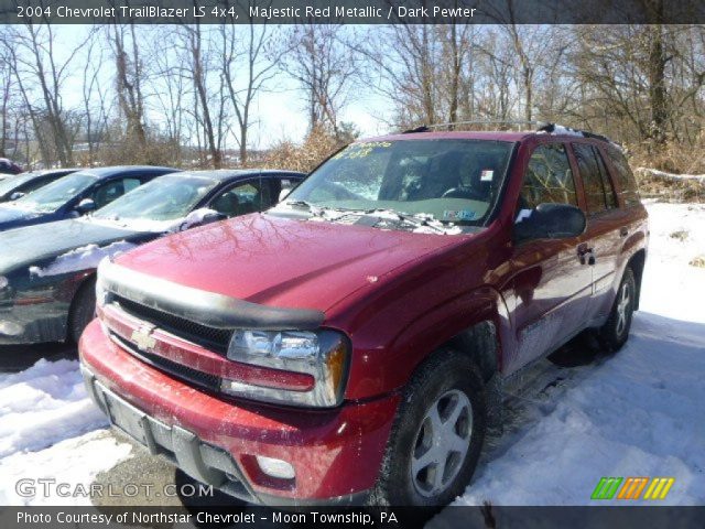 2004 Chevrolet TrailBlazer LS 4x4 in Majestic Red Metallic