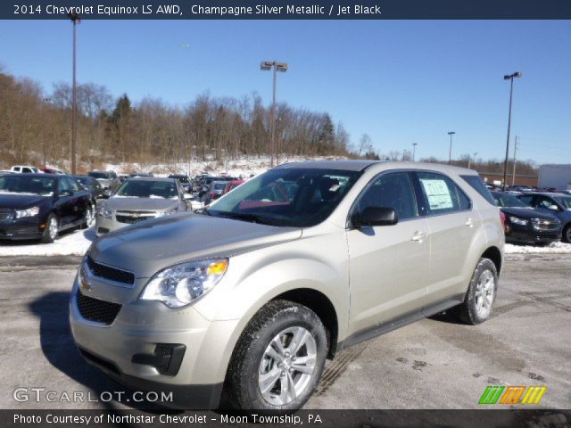 2014 Chevrolet Equinox LS AWD in Champagne Silver Metallic