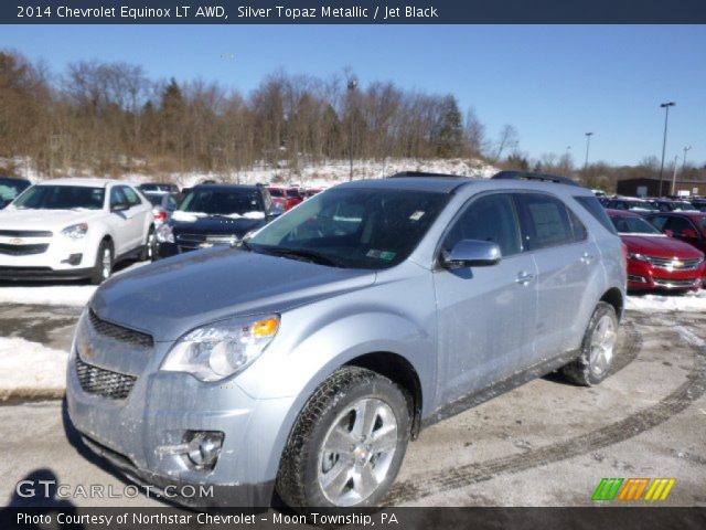 2014 Chevrolet Equinox LT AWD in Silver Topaz Metallic