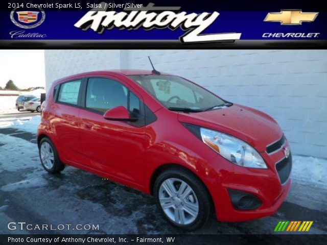 2014 Chevrolet Spark LS in Salsa