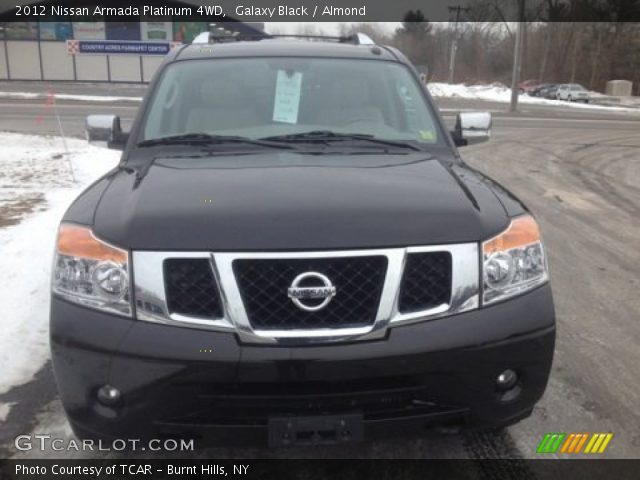 2012 Nissan Armada Platinum 4WD in Galaxy Black