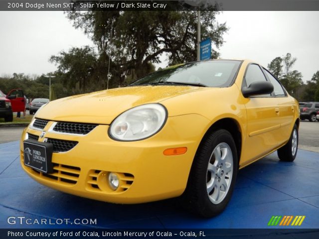2004 Dodge Neon SXT in Solar Yellow