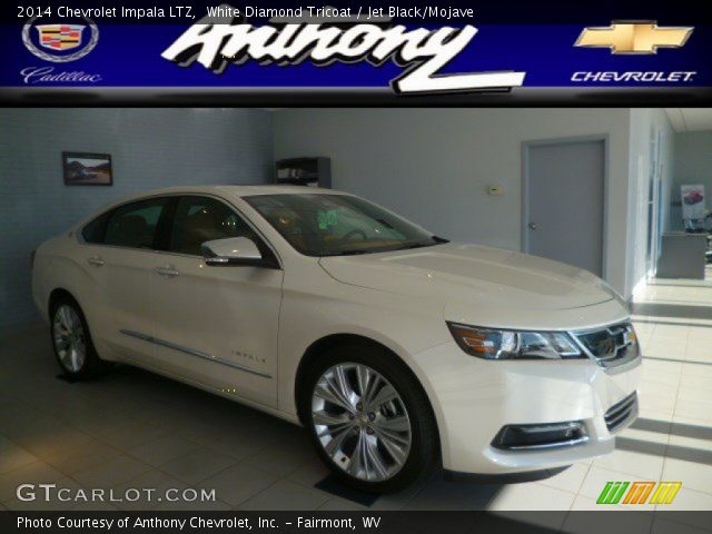 2014 Chevrolet Impala LTZ in White Diamond Tricoat