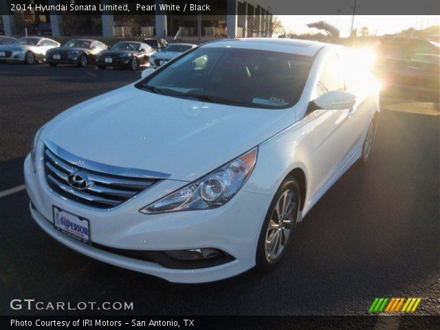 2014 Hyundai Sonata Limited in Pearl White