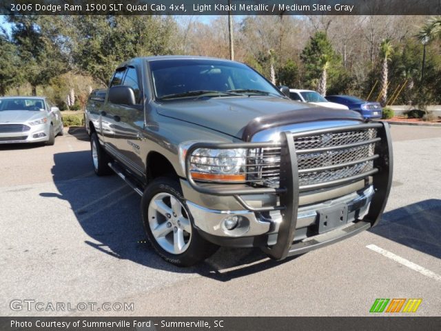 2006 Dodge Ram 1500 SLT Quad Cab 4x4 in Light Khaki Metallic