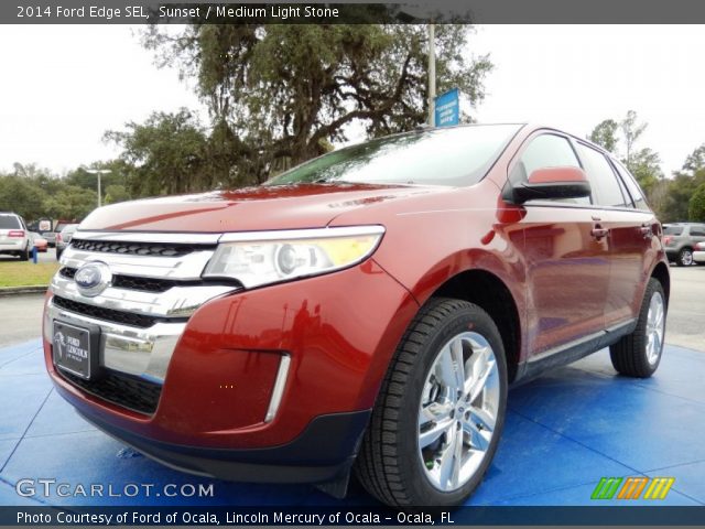 2014 Ford Edge SEL in Sunset