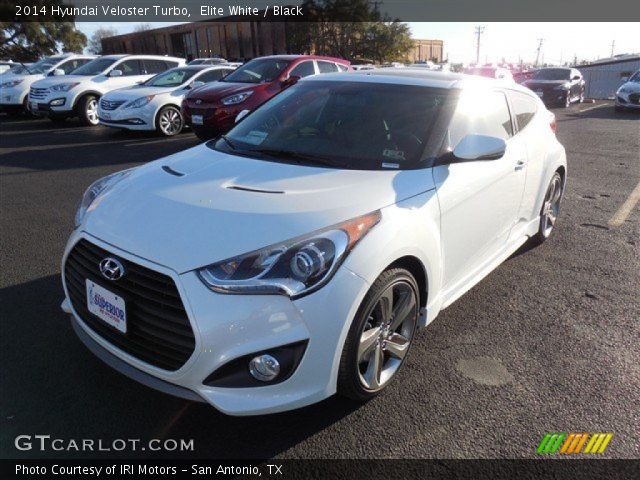 2014 Hyundai Veloster Turbo in Elite White