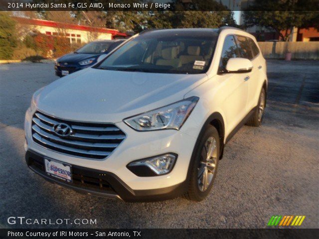 2014 Hyundai Santa Fe GLS AWD in Monaco White