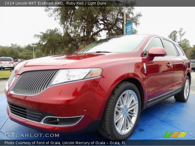 2014 Lincoln MKT EcoBoost AWD in Ruby Red
