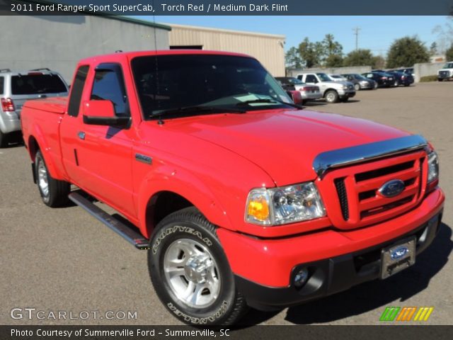 2011 Ford Ranger Sport SuperCab in Torch Red